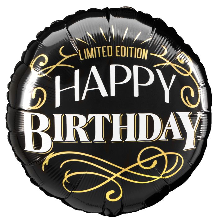 Better With Age helium filled foil balloon