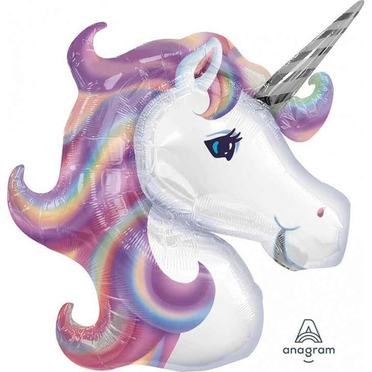 SuperShape Pastel Unicorn springbank-balloons