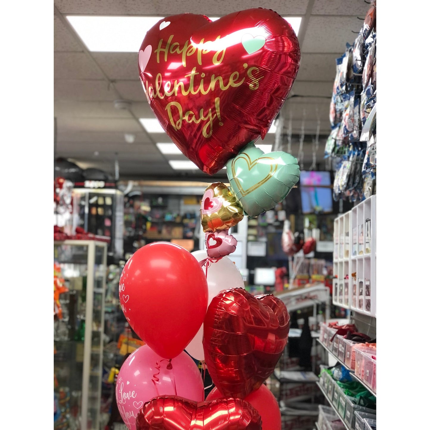 Valentine's Day Bouquet 3 springbank-balloons