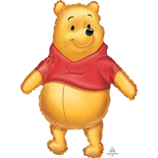 Big as Life Pooh helium filled foil balloon