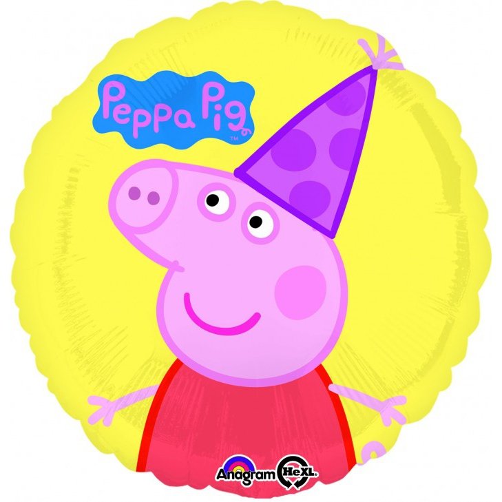 Standard Peppa Pig Foil Balloon