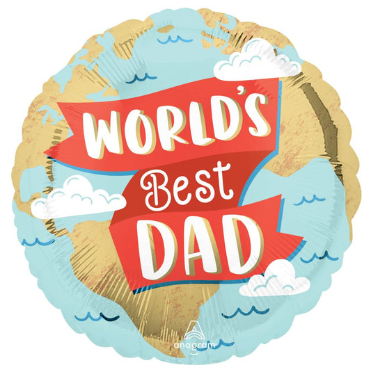 Standard World's Best Dad Balloon