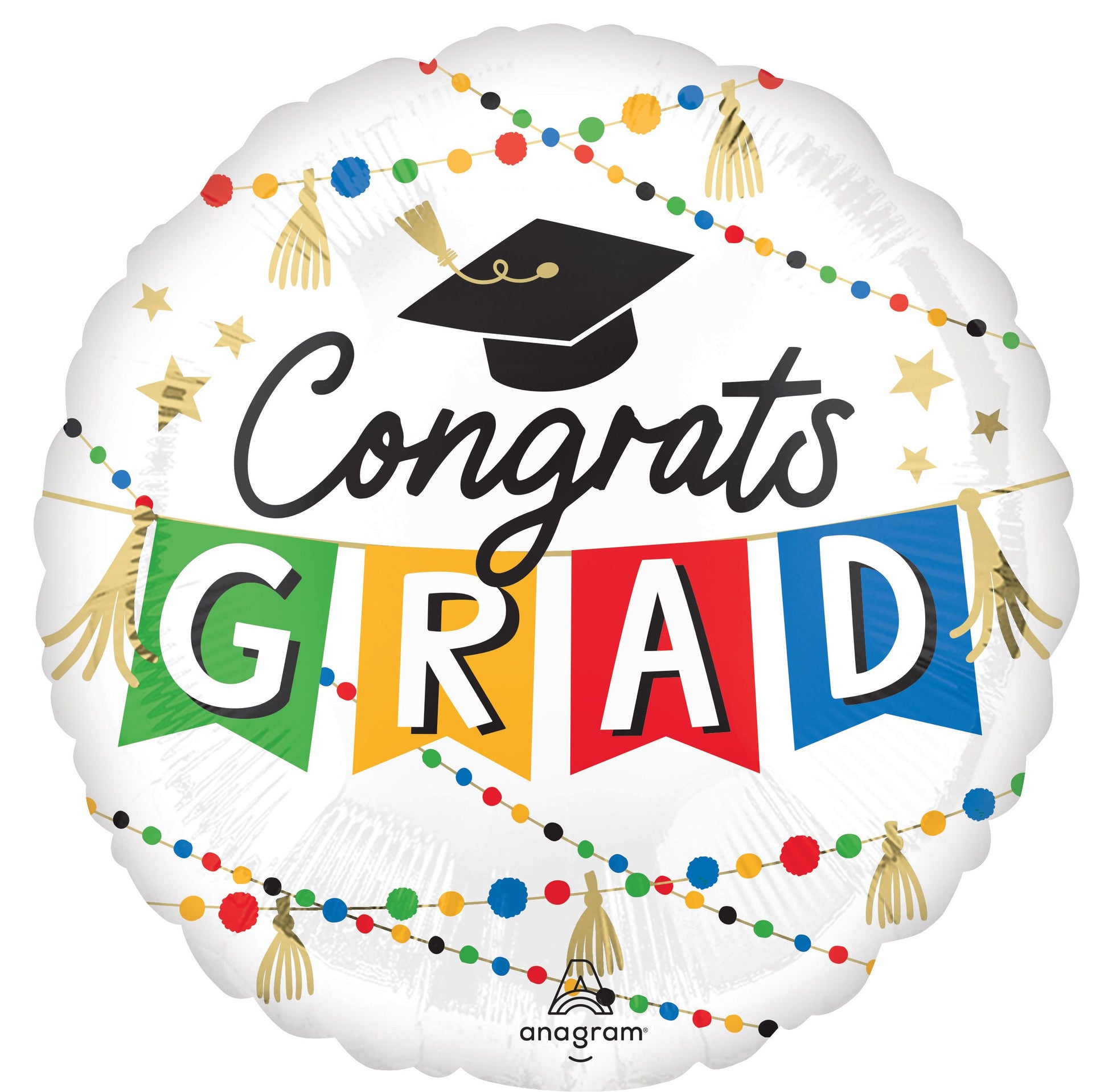 18" Congrats Grad Party Balloon
