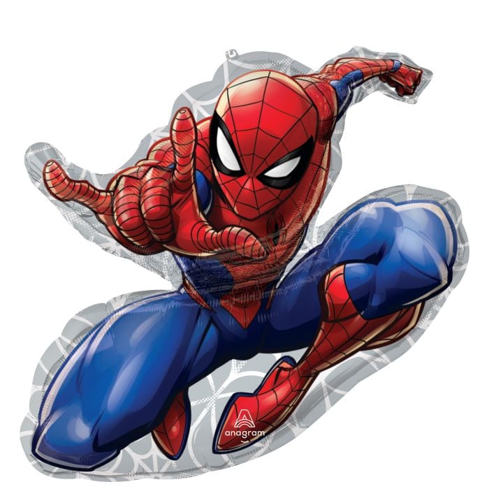 Spider-Man helium filled foil balloon