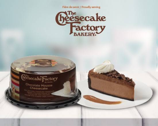 The Cheese Cake Factory Bakery - Chocolate Mousse Cheesecake 6 inch springbank-balloons