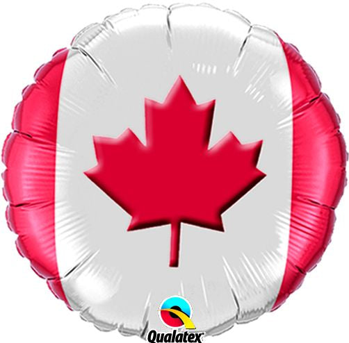 18" Canada Maple Leaf Balloon