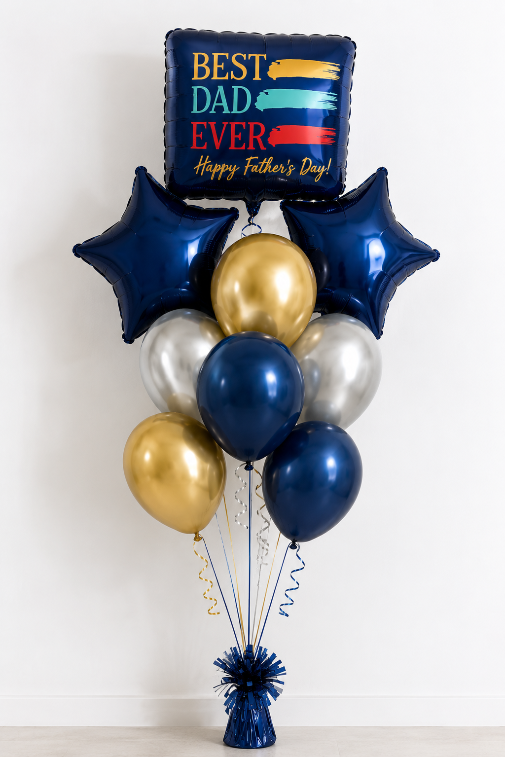 Best Dad Ever Balloon Bouquet