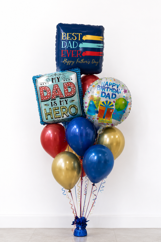Happy Father's Day Balloon Bouquet