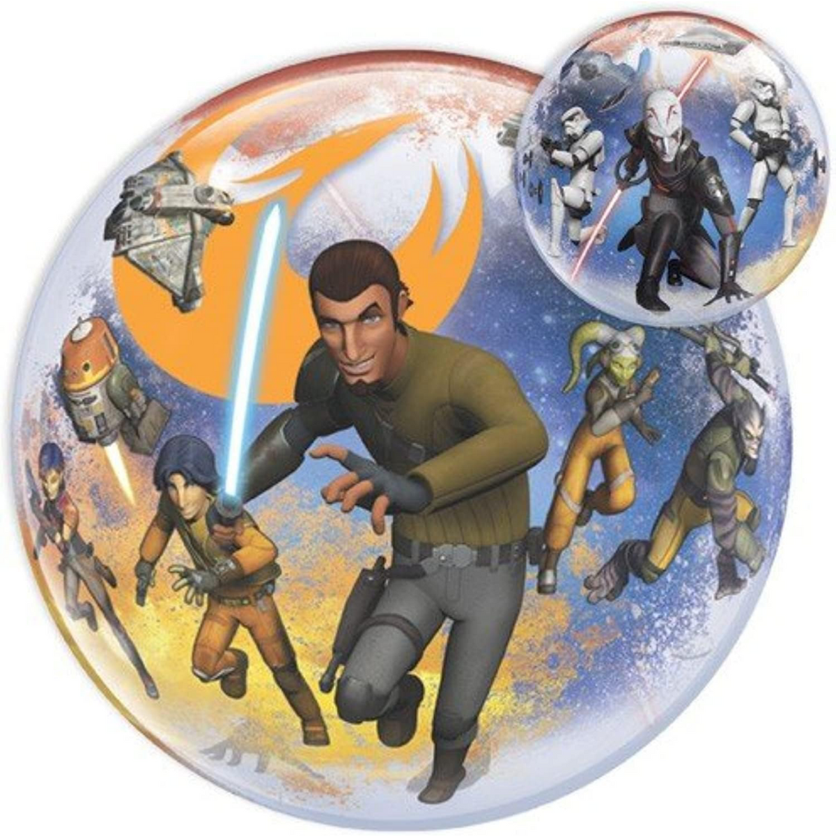 22" Star Wars Rebels Helium Filled Bubble Balloon