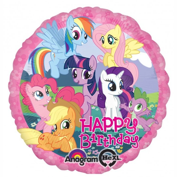 My Little Pony Birthday springbank-balloons