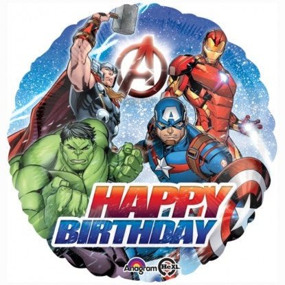 Standard Avengers HBD springbank-balloons