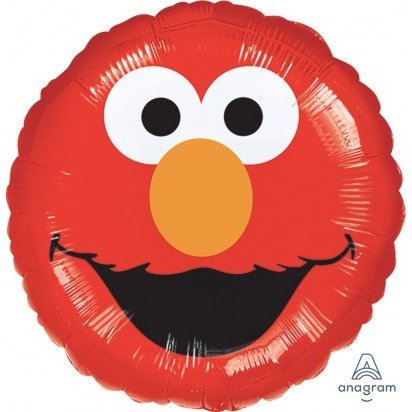 Standard Elmo Smiles springbank-balloons