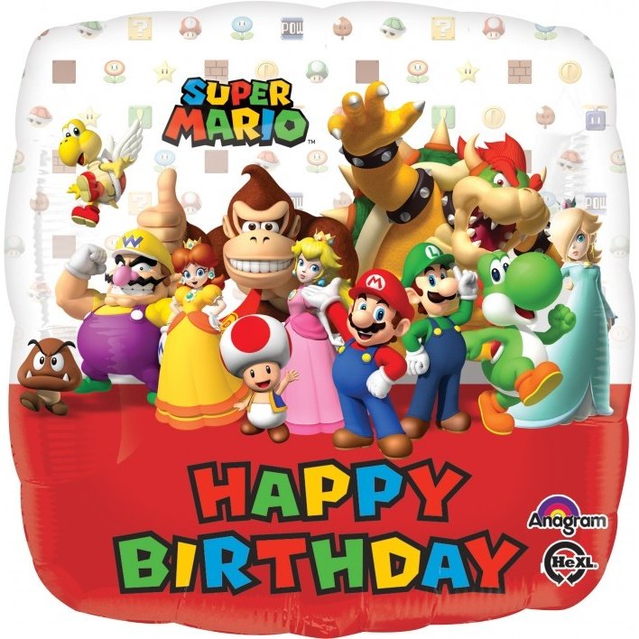 Standard Mario Bros springbank-balloons