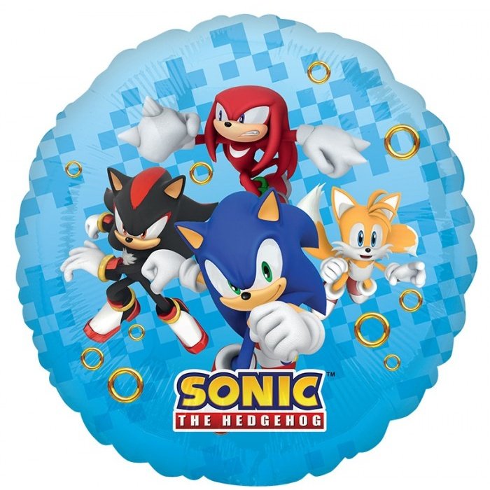 Standard Sonic The Hedgehog 2 springbank-balloons