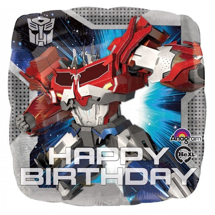 Standard Transformers Animated Happy Birthday springbank-balloons