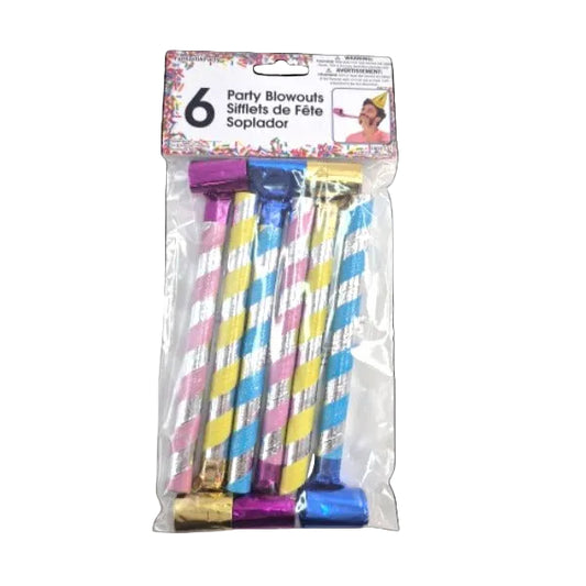 6 Pack Holographic Blowouts – Assorted