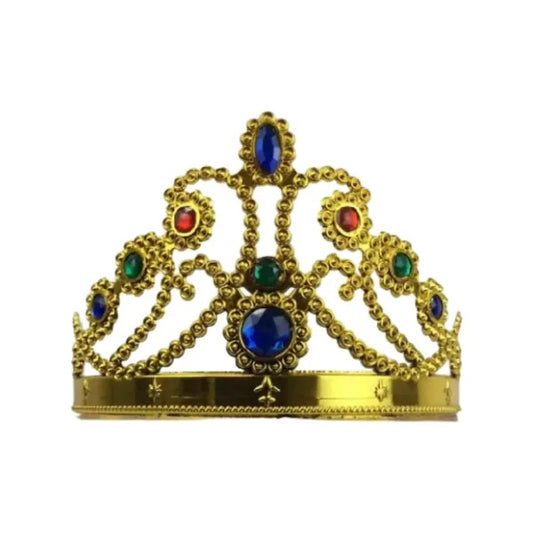 Queen Golden Tiara with Adjustable Size