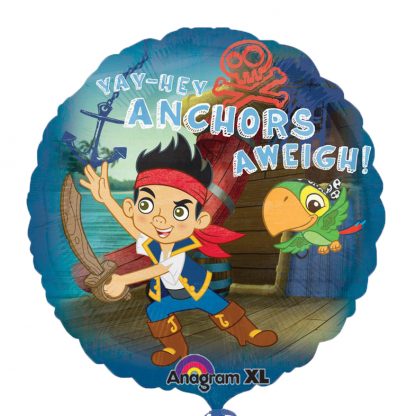 Jake and Skully with Yay-Hey Anchors Aweigh message