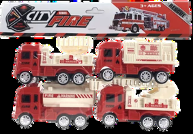 Pull-Back Fire Truck Toy
