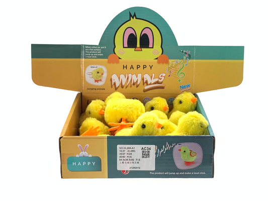 Wind-Up Chick Toy — assorted designs shown where applicable; sold individually