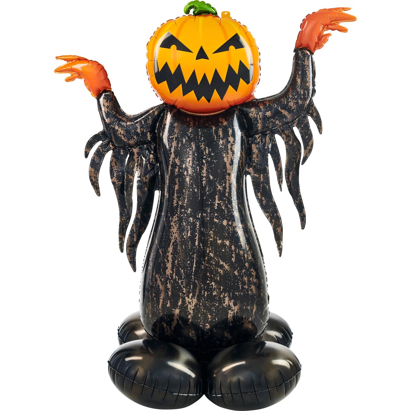 Airloonz Pumpkin Head Ghost Air Walker springbank-balloons