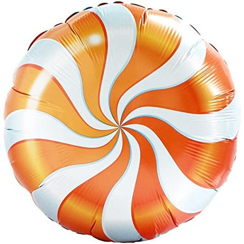 Candy Swirl Orange springbank-balloons