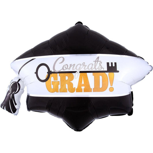 Congrats Grad Supershape Foil Balloon springbank-balloons