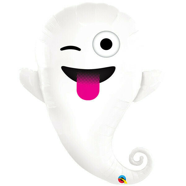 Halloween Emoticon Ghost springbank-balloons