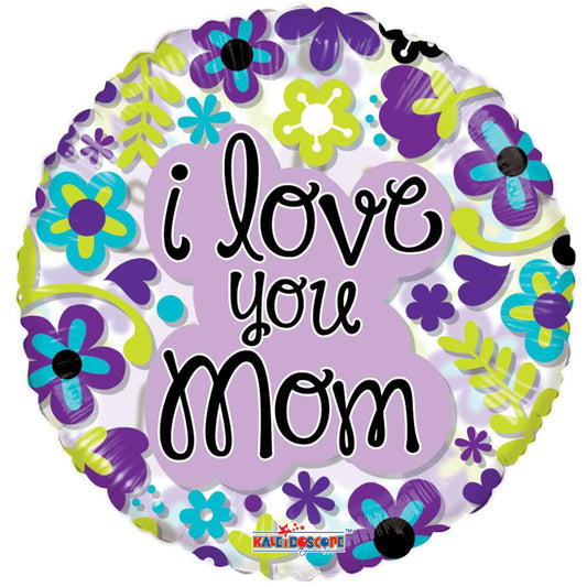 Happy Mother's Day Mom Flowers Foil springbank-balloons