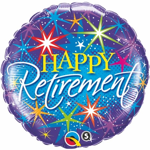 Retirement Colorful Bursts springbank-balloons