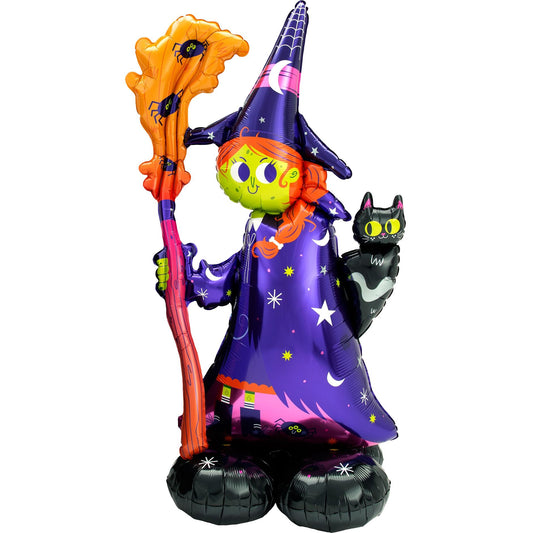 Scary Witch Airwalker springbank-balloons