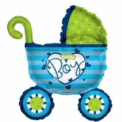 Super Shape -Baby boy Stroller springbank-balloons