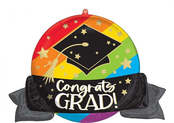 SuperShape Bold Rainbow Grad springbank-balloons