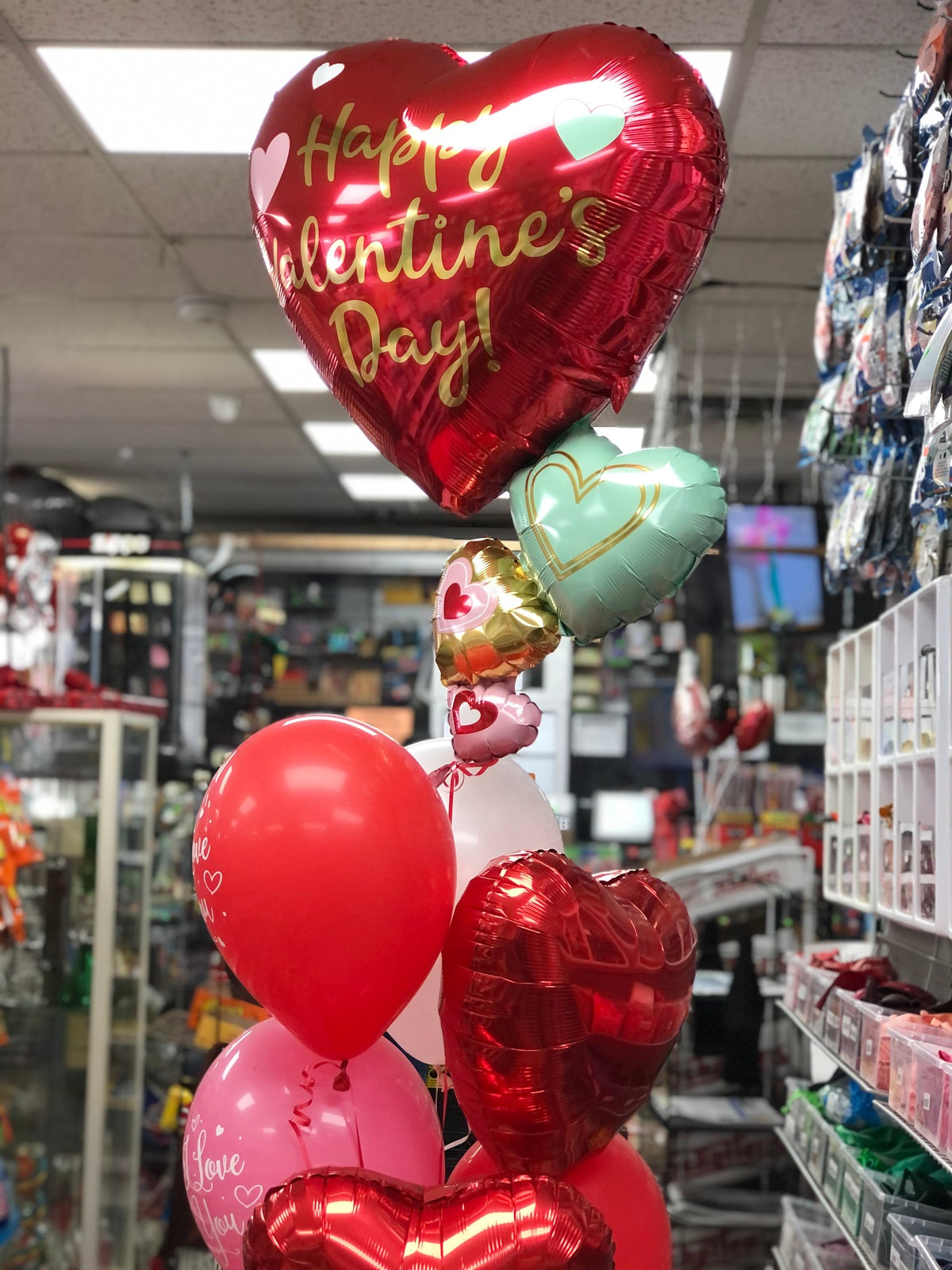 Valentine's Day Bouquet 3 springbank-balloons