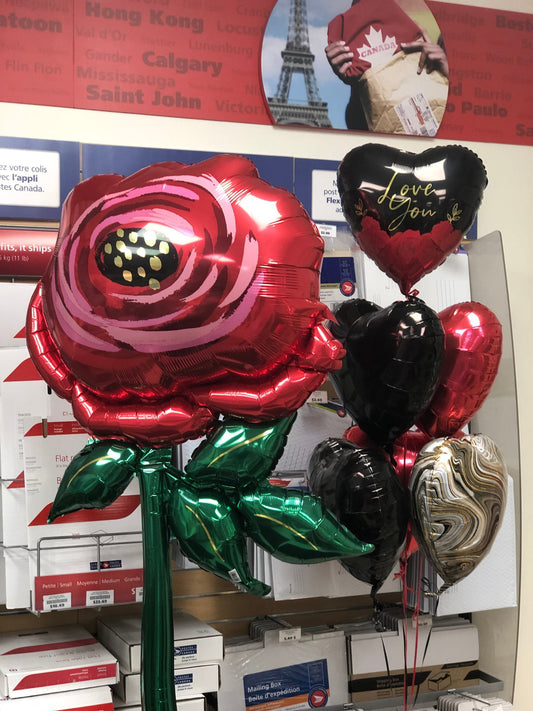 Valentine's Day Bouquet 8 springbank-balloons