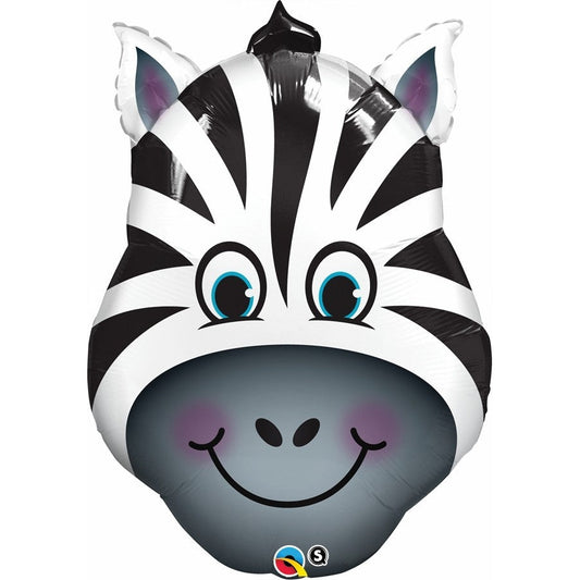 Zany Zebra Shape springbank-balloons