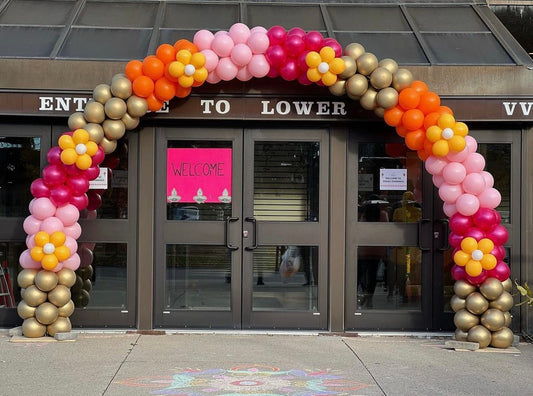 Outdoor / Indoor Balloon Arch  springbank-balloons