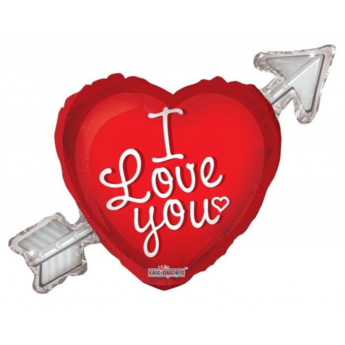 Supershape I Love You Heart Shape Foil springbank-balloons